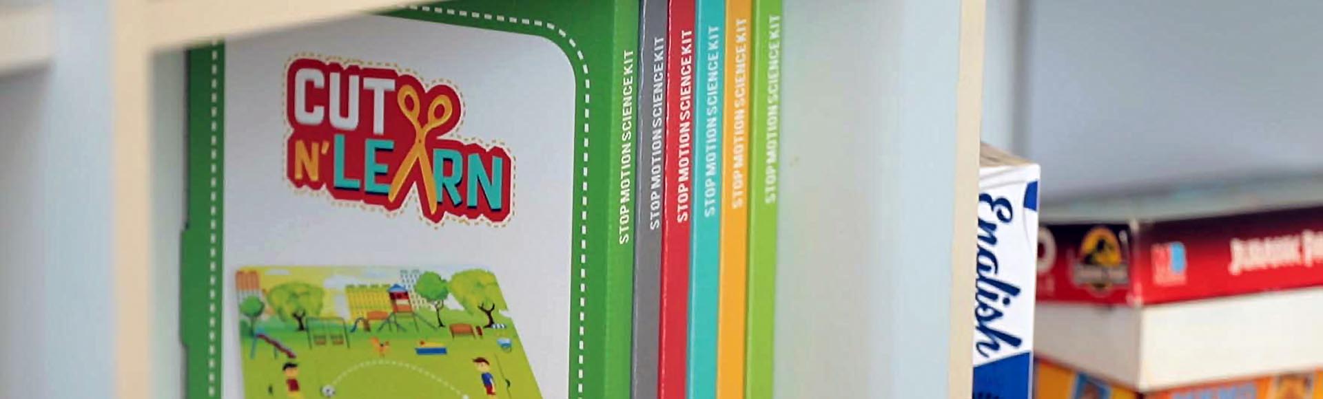 Cut n' Learn book